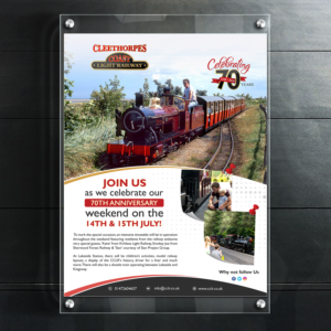 Poster Design by debdesign for Cleethorpes Light Railway Ltd | Design: #18877175