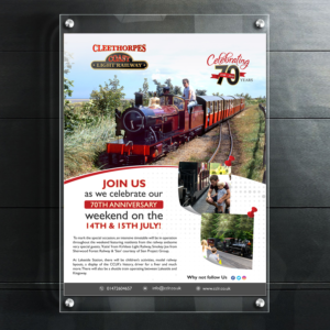 Poster Design by debdesign for Cleethorpes Light Railway Ltd | Design: #18877176
