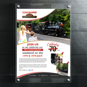 Poster Design by debdesign for Cleethorpes Light Railway Ltd | Design: #18877177