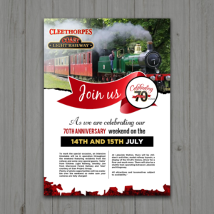 Poster Design by debdesign for Cleethorpes Light Railway Ltd | Design: #18908717