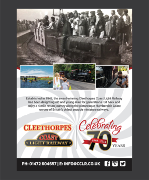 Poster Design by Deziners Zone for Cleethorpes Light Railway Ltd | Design: #18853806