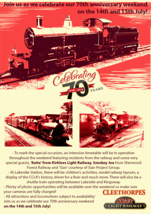 Poster-Design von Sevil Axmedova für Cleethorpes Light Railway Ltd | Design #18915589