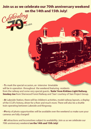 Poster Design by Sevil Axmedova for Cleethorpes Light Railway Ltd | Design: #18916262