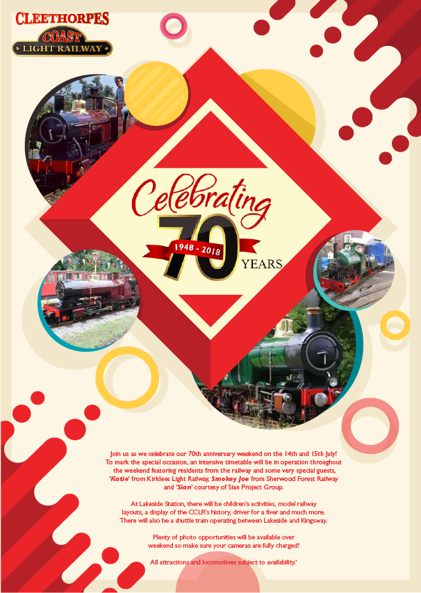Poster-Design von veeBC für Cleethorpes Light Railway Ltd | Design #18899636