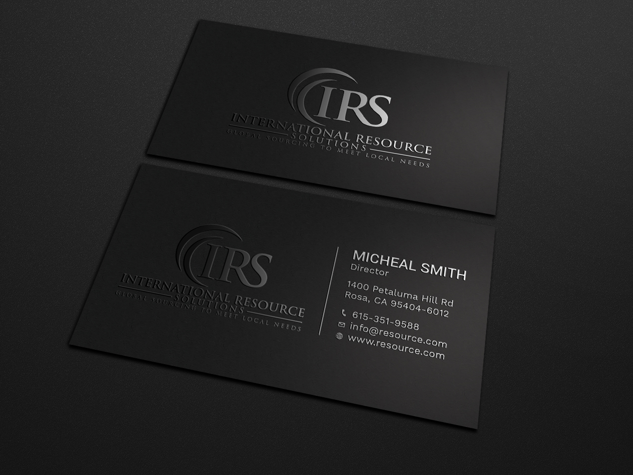 Diseño de Tarjeta de Presentación por Tripti Ranjan Gain para este proyecto | Diseño #18884690