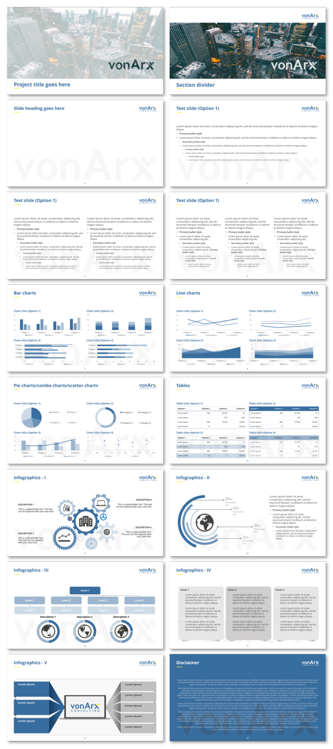 PowerPoint Design by sachiesilva for von Arx Consulting | Design #18864845