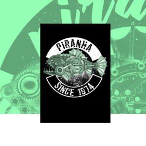 T-shirt Design by CleoKelin for Piranha | Design #18910473