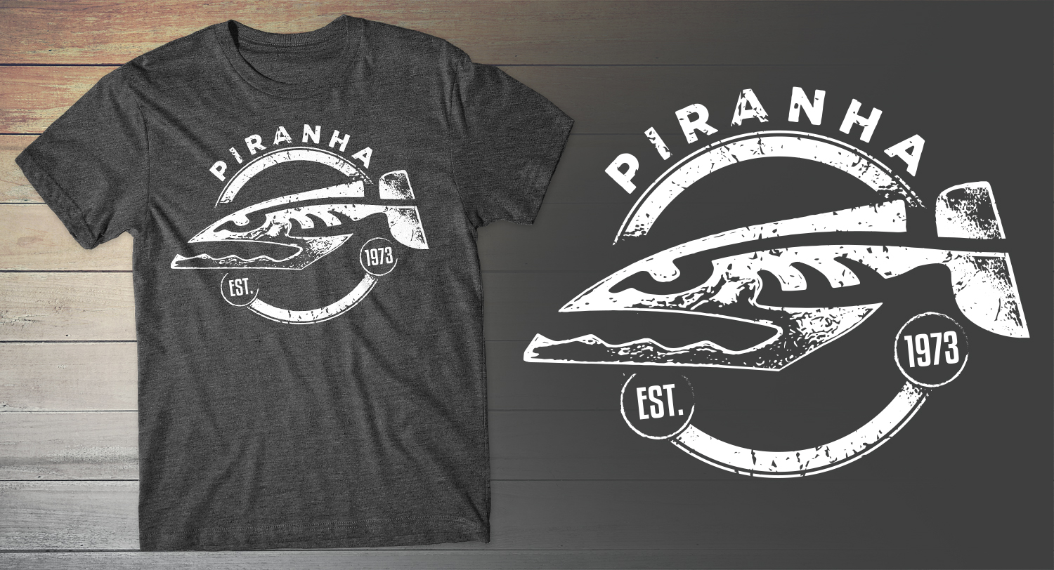 T-shirt Design by db1404 for Piranha | Design #18910650