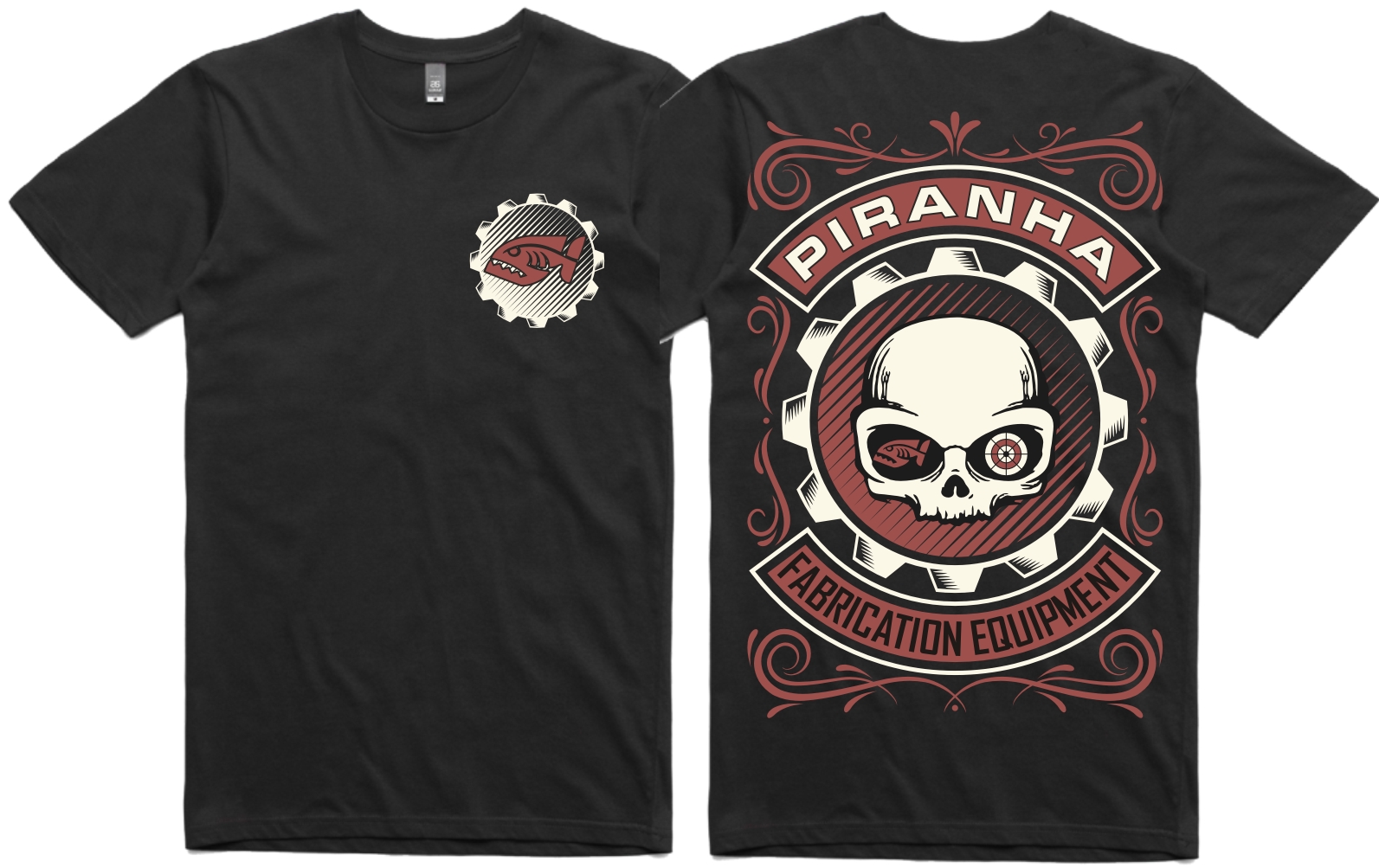 T-shirt Design by Rox Art Design for Piranha | Design #18924044