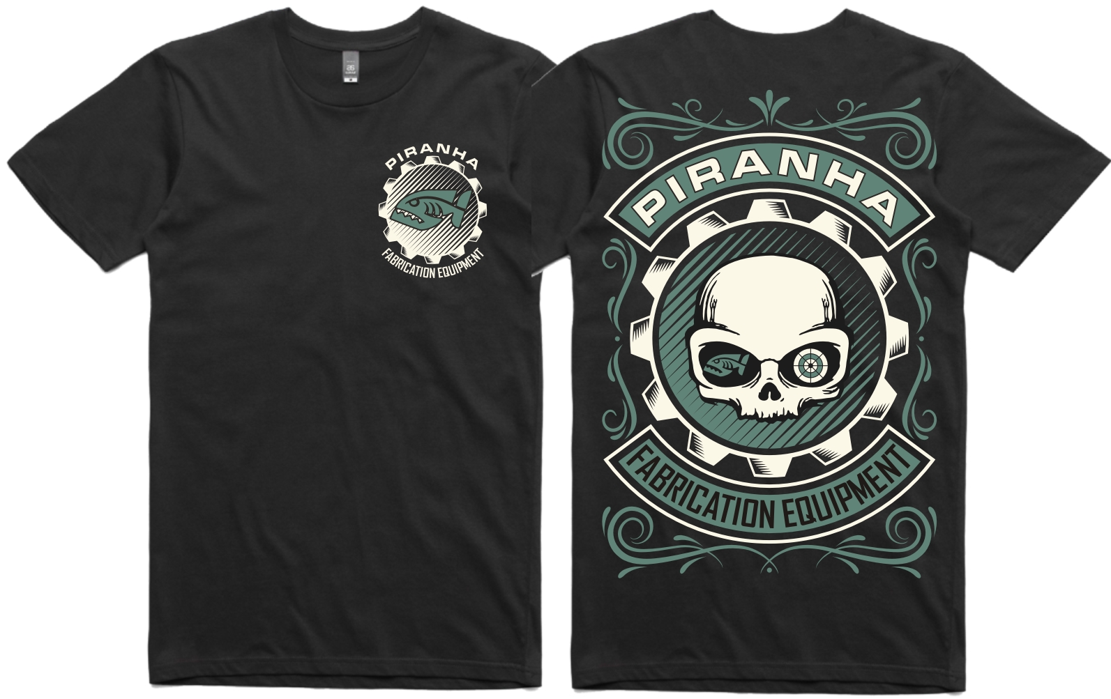 T-shirt Design by Rox Art Design for Piranha | Design #18924209