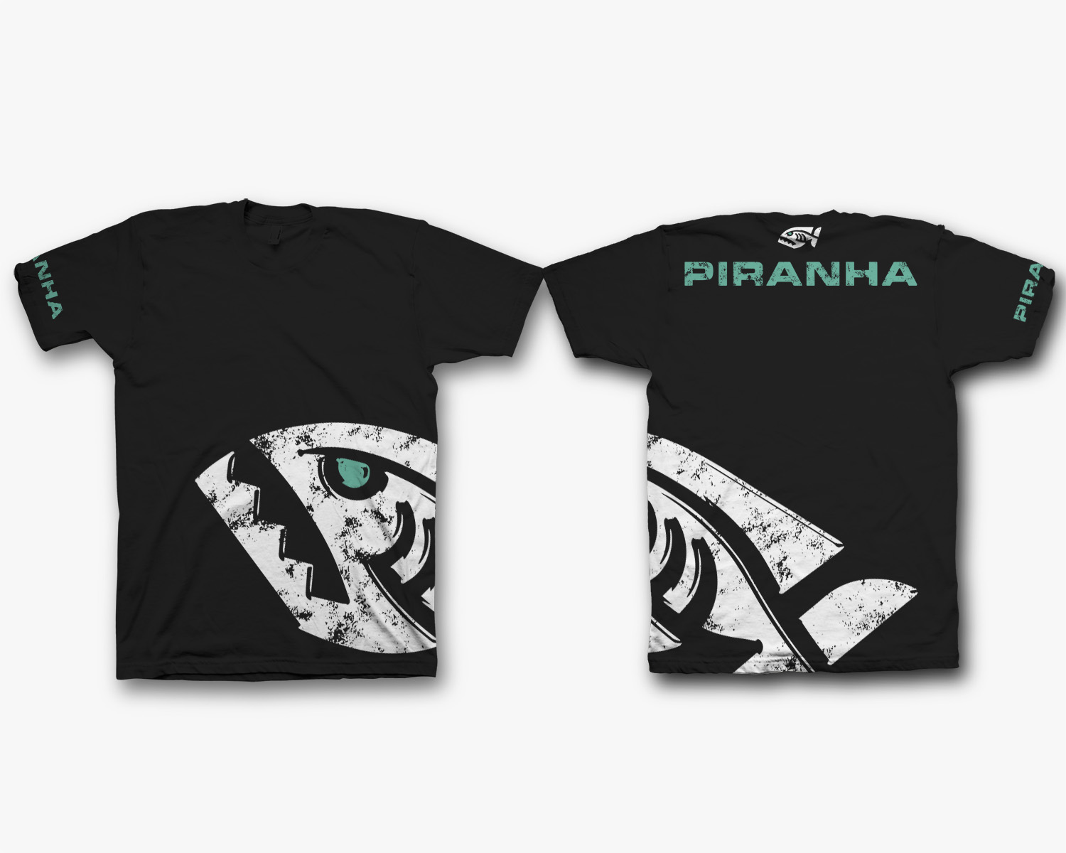 T-shirt Design by saka.aleksandar for Piranha | Design #18895531