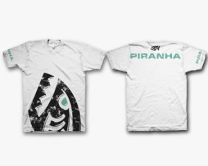 Piranha Fabrication Equipment T-shirt Design | T-shirt Design by saka.aleksandar