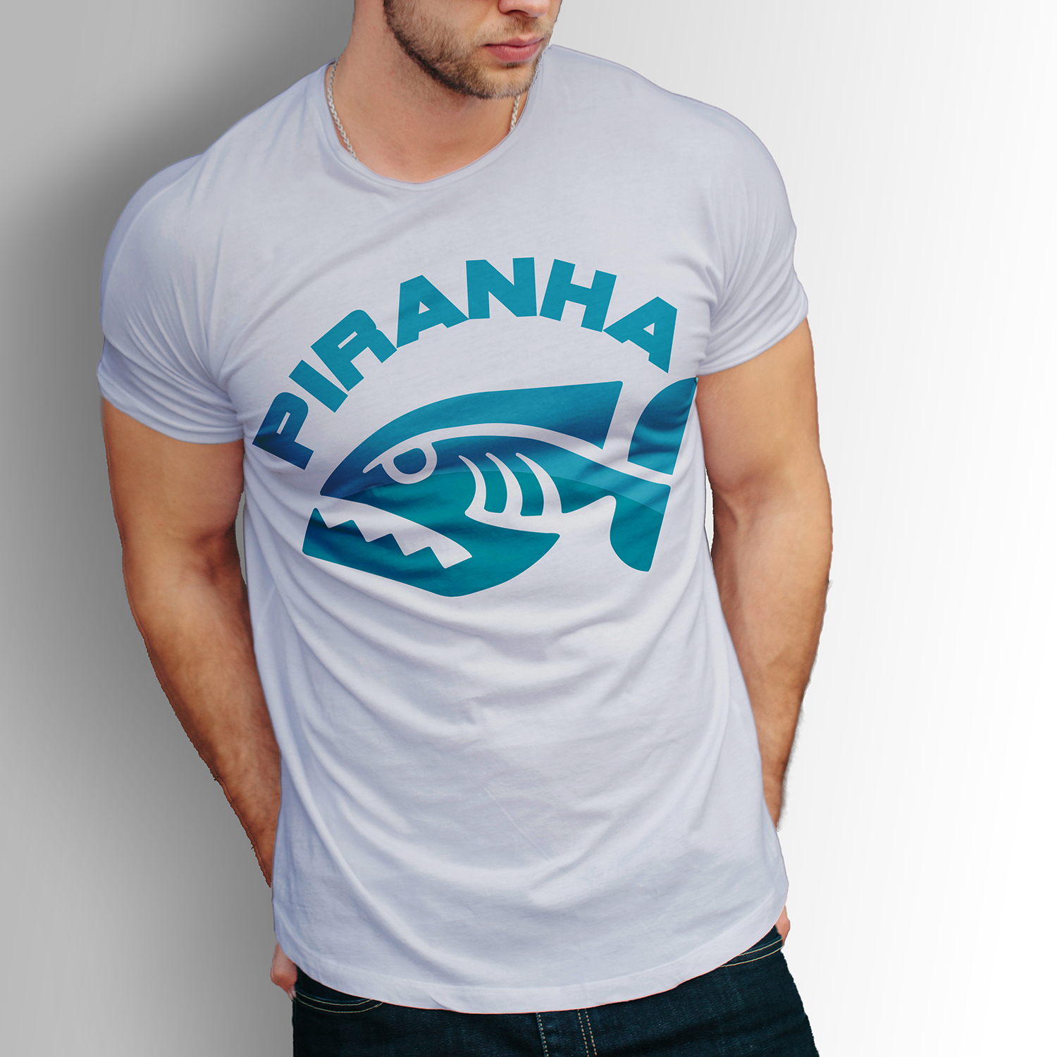 T-Shirt-Design von mekhfioui für Piranha | Design #18887613