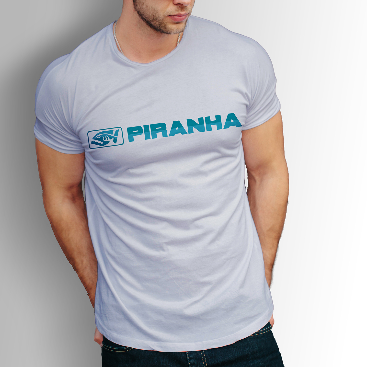 T-shirt Design by mekhfioui for Piranha | Design #18887647
