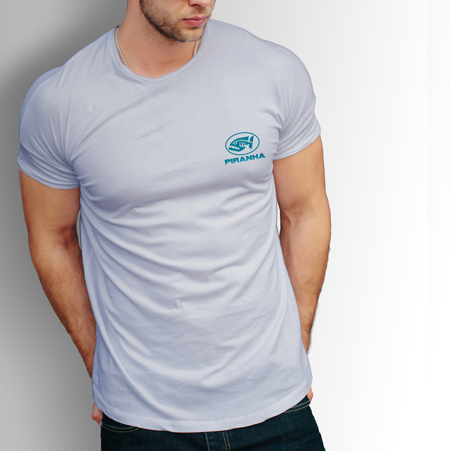 T-shirt Design by mekhfioui for Piranha | Design #18887648