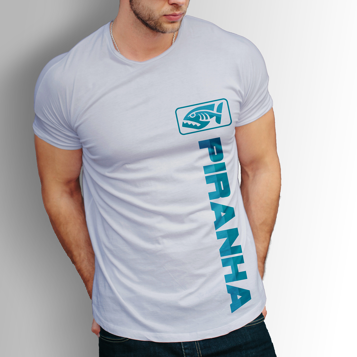 Diseño de Camiseta por mekhfioui para Piranha | Diseño #18887693