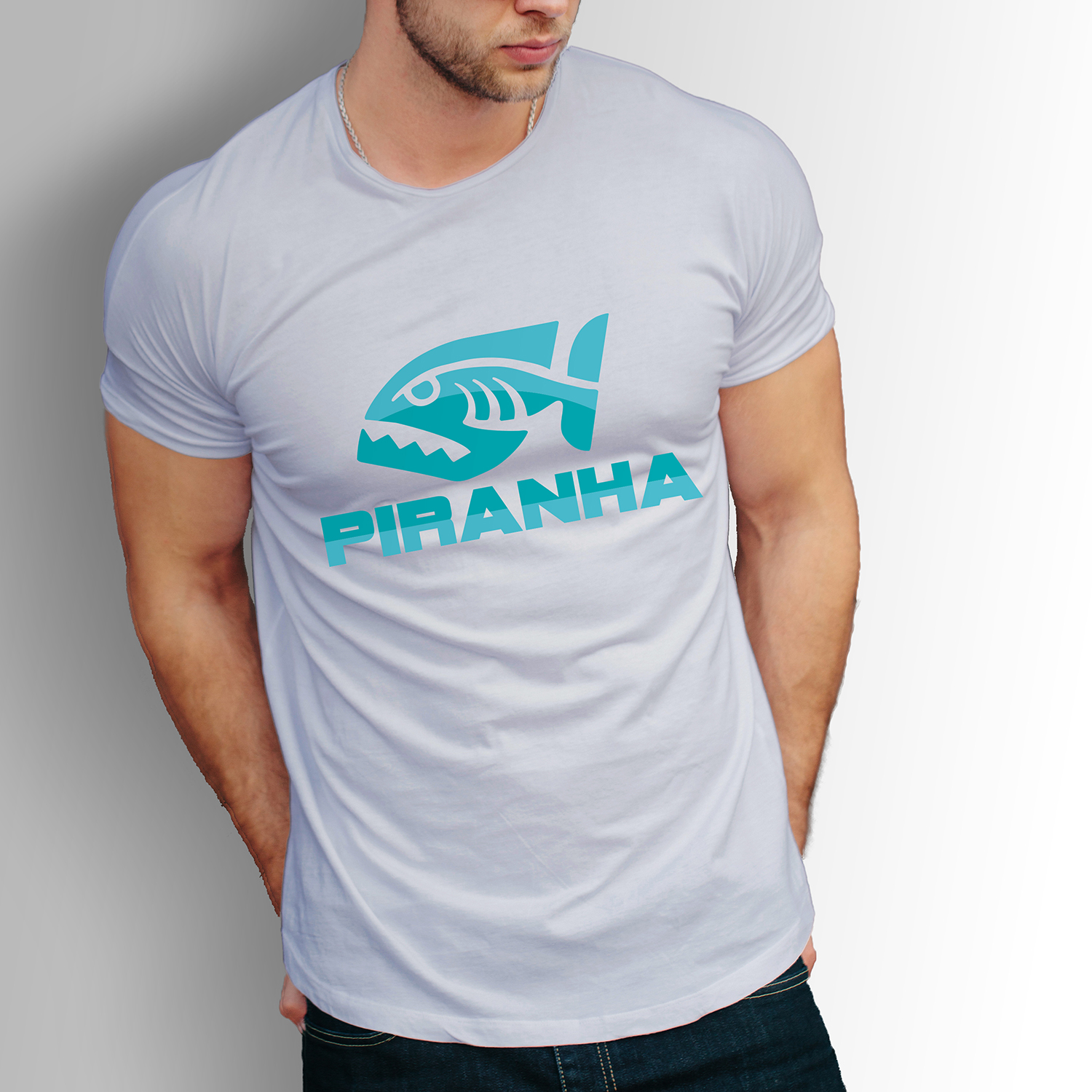 T-Shirt-Design von mekhfioui für Piranha | Design #18887721
