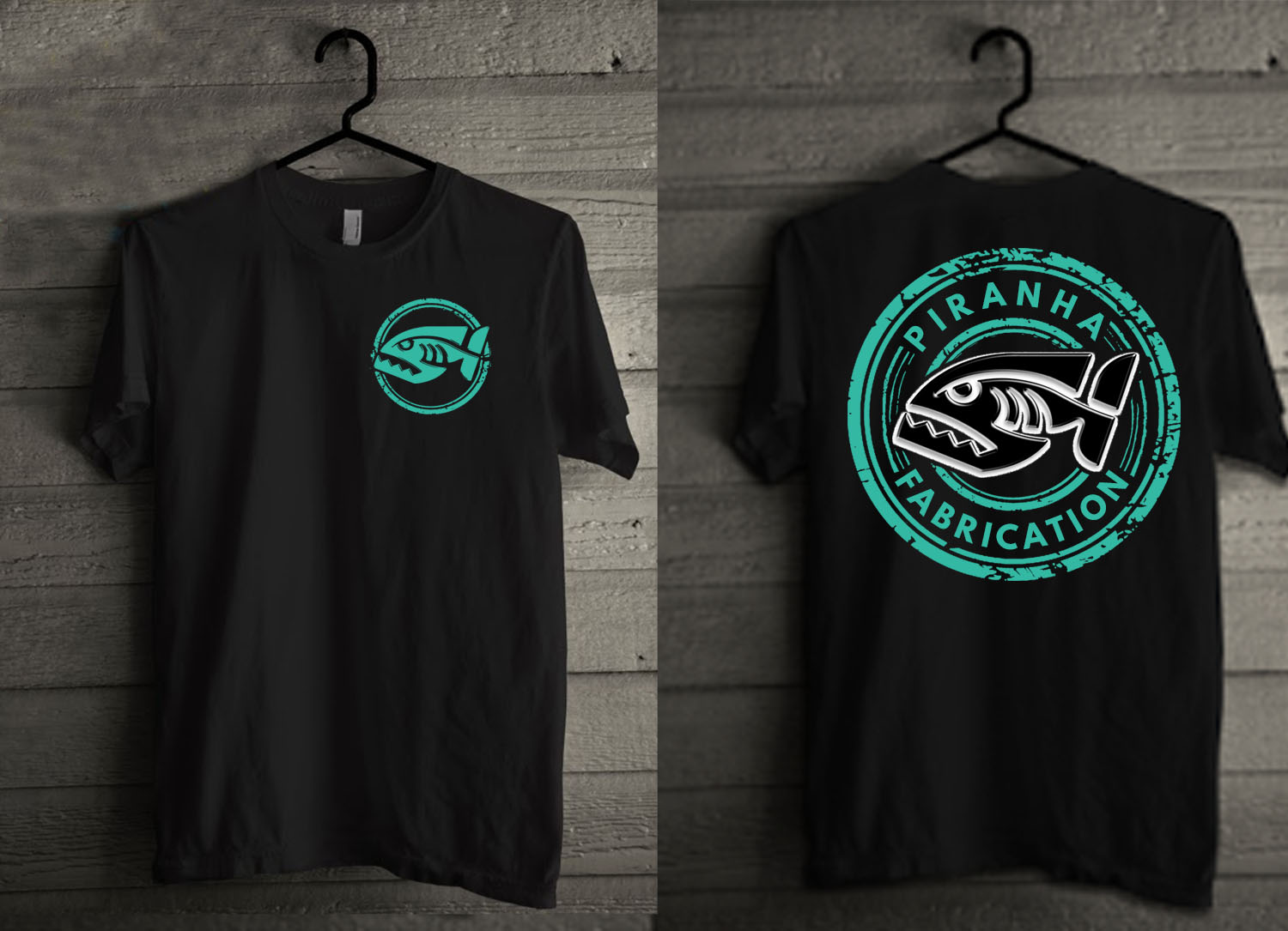 T-shirt Design by creative gravity for Piranha | Design #18905165