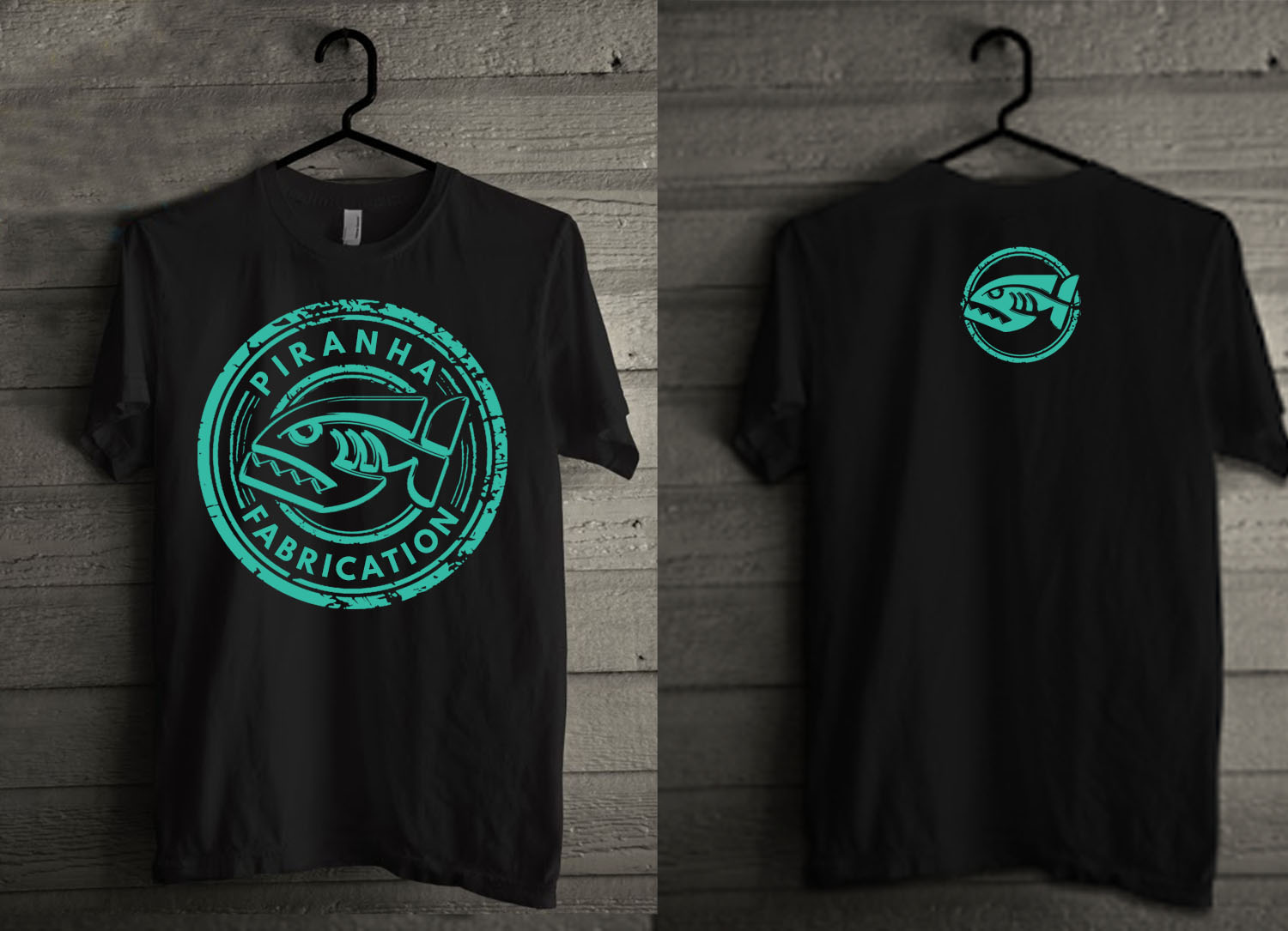 T-shirt Design by creative gravity for Piranha | Design #18905184