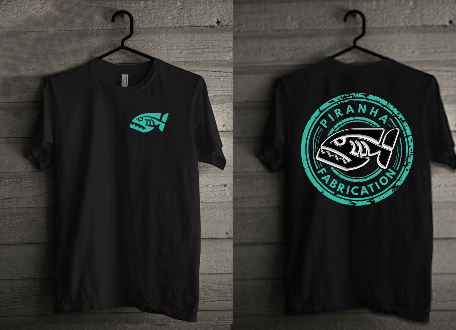 T-shirt Design by creative gravity for Piranha | Design #18913554