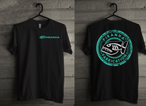 T-shirt Design by creative gravity for Piranha | Design #18913576