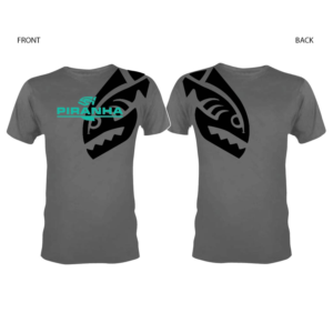 Piranha Fabrication Equipment T-shirt Design | T-shirt Design by 75-R-P-Z