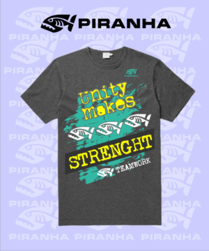 T-shirt Design by WAOSTUDIO for Piranha | Design: #18899586