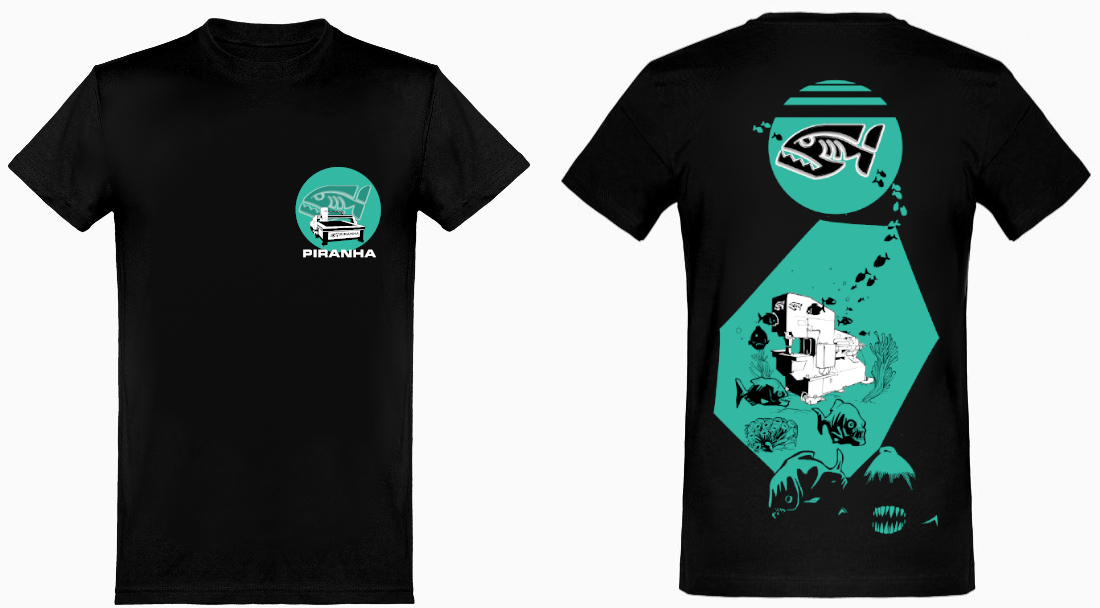 T-Shirt-Design von Tomi Ax für Piranha | Design #18909142