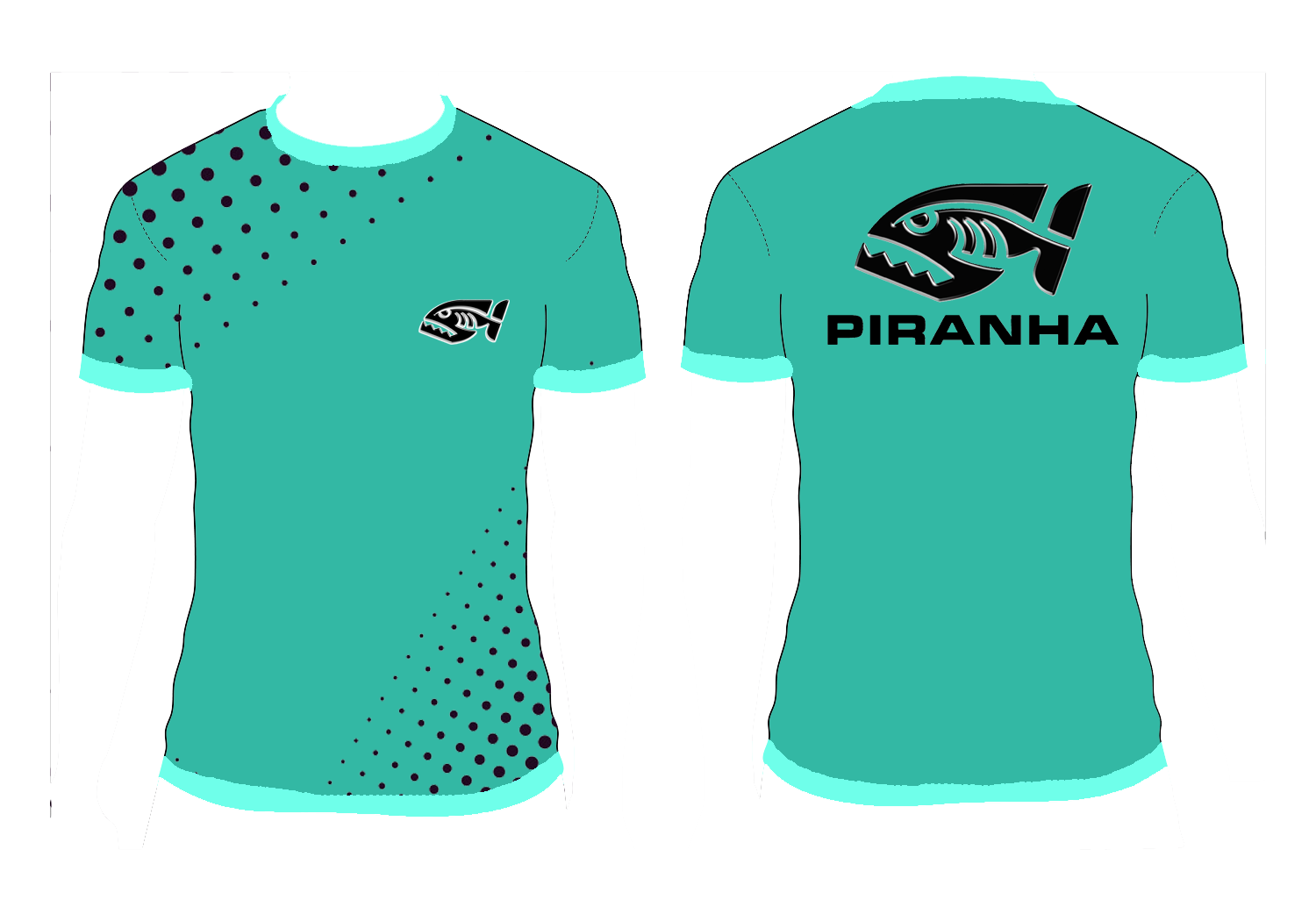 T-shirt Design by k_coperation99 for Piranha | Design #18921067