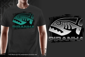 Piranha Fabrication Equipment T-shirt Design | T-Shirt-Design von gekgrfx