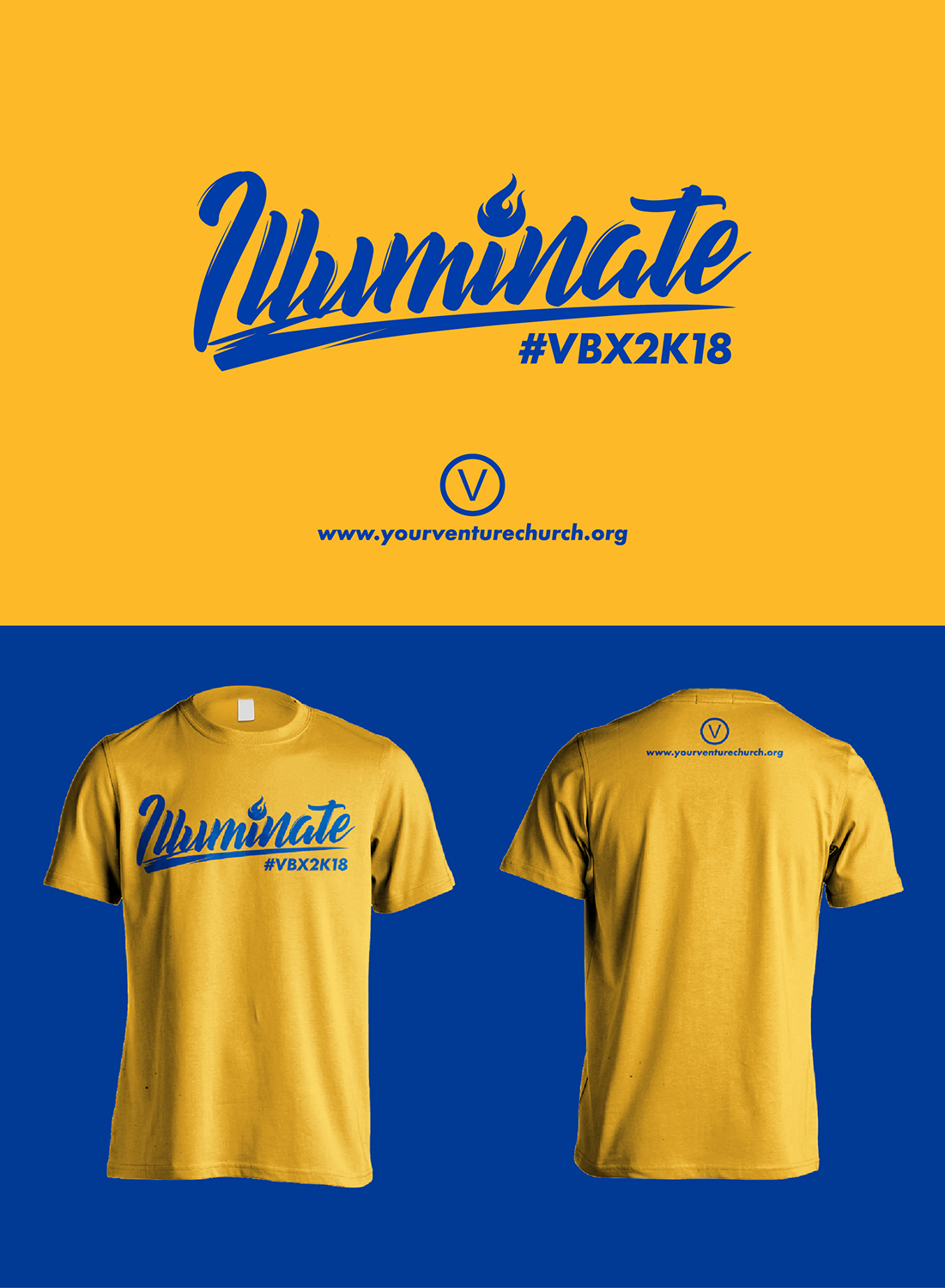 T-shirt Design by pecgi for Your Venture Church | Design #18876517
