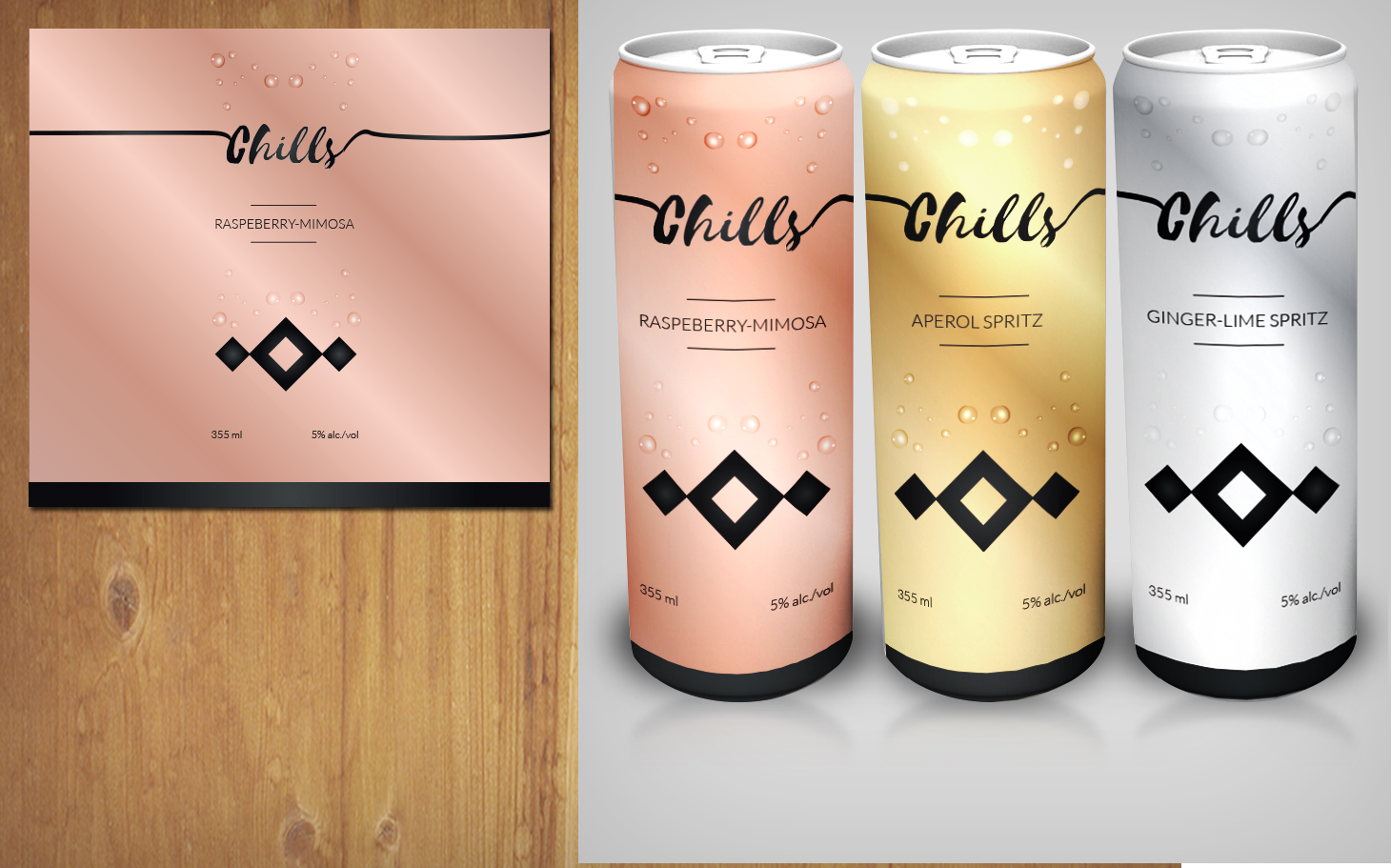 Graphic Design by MNM for Blue Spike Beverages | Design #18887214