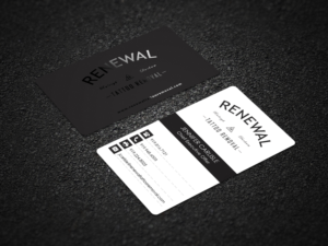 Diseño de Tarjeta de Presentación por Pointless Pixels India para Renewal Tattoo Removal | Diseño: #18877590