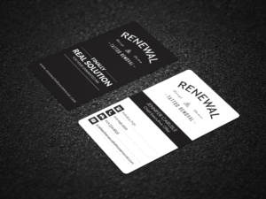 Diseño de Tarjeta de Presentación por Pointless Pixels India para Renewal Tattoo Removal | Diseño: #18877591