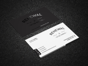 Diseño de Tarjeta de Presentación por Pointless Pixels India para Renewal Tattoo Removal | Diseño: #18881368