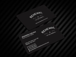 Visitenkarten-Design von Creations Box 2015 für Renewal Tattoo Removal | Design: #18878591