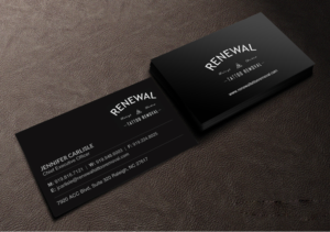 Visitenkarten-Design von Creations Box 2015 für Renewal Tattoo Removal | Design: #18878592