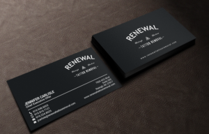 Diseño de Tarjeta de Presentación por chandrayaan.creative para Renewal Tattoo Removal | Diseño: #18881834