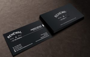 Diseño de Tarjeta de Presentación por chandrayaan.creative para Renewal Tattoo Removal | Diseño: #18881836