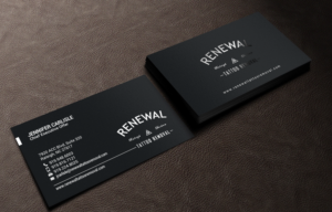 Diseño de Tarjeta de Presentación por chandrayaan.creative para Renewal Tattoo Removal | Diseño: #18881840