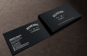 Diseño de Tarjeta de Presentación por chandrayaan.creative para Renewal Tattoo Removal | Diseño: #18881843
