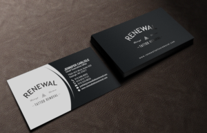 Diseño de Tarjeta de Presentación por chandrayaan.creative para Renewal Tattoo Removal | Diseño: #18882288