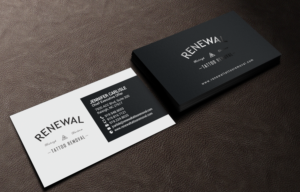Diseño de Tarjeta de Presentación por chandrayaan.creative para Renewal Tattoo Removal | Diseño: #18882297