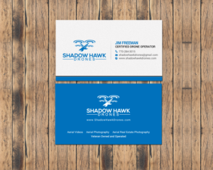 Design Business Card Aerial Drone Photography | Business Card Design by chandrayaan.creative