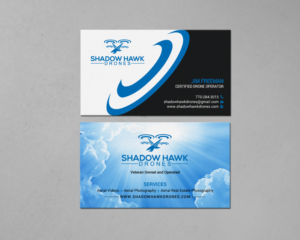Design Business Card Aerial Drone Photography | Business Card Design by chandrayaan.creative
