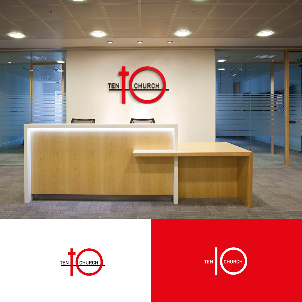 Logo Design by MindCraft Design for Ten10 Church | Design #18875626