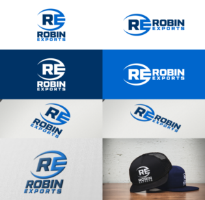 Robin Exports or just RE | Diseño de Logo por AFD