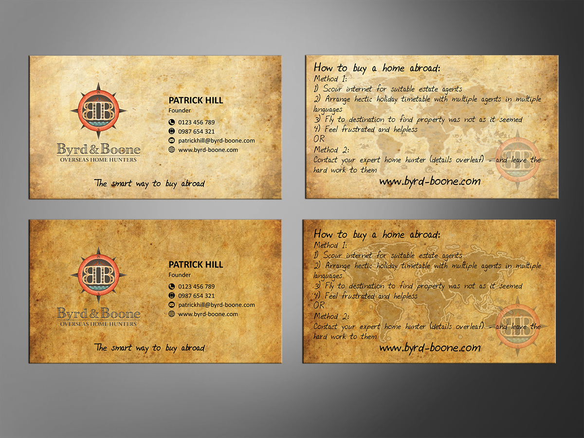 Business Card Design by MT for Copperstone Trading S.L. B57836884 | Design #2850178