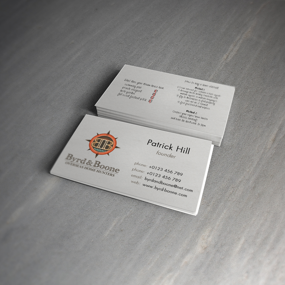 Business Card Design by Ron Mickey for Copperstone Trading S.L. B57836884 | Design #2847696