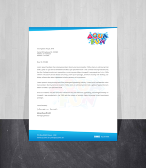 Letterhead Design by Creations Box 2015 for this project | Design: #18868228